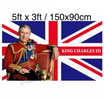 King Charles Coronation Union Jack Bunting Banner Party decorations fabric decor