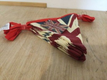 English Country Vintage Union Jack 5 Metre Bunting