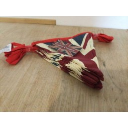 English Country Vintage Union Jack 5 Meter Wimpelkette