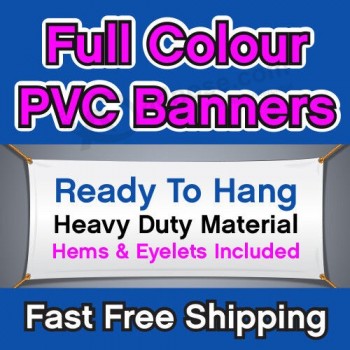 STRISCIONI IN PVC PER ESTERNI IN VINILE BANNER PUBBLICITARIO DISPLAY STAMPATO IN PVC RESISTENTE