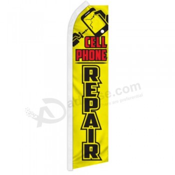 Électronique Swooper Flag Publicité Drapeau Feather Flag Ordinateur portable Réparation de téléphones portables