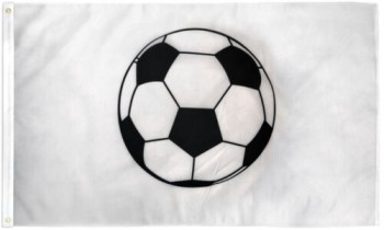 Bandera de fútbol 3x5ft Bandera deportiva Liga de fútbol Bandera de fútbol