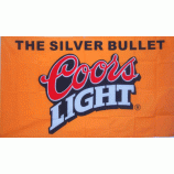 NIEUWE 3X5FT COORS LIGHT BEER ORANJE VLAG SPORT BAR BANNER