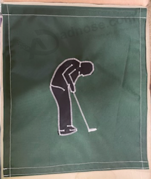 Golf Golfer / Putter Sports / Recreation Handmade Garden Flag