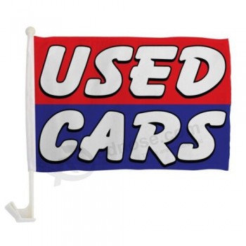1 Dozen Used Cars Car Flag Single Sided Used Cars Car Window Flag