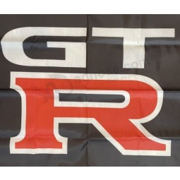nissan GT-R Logo Flagge Banner 3X5 Garage Shop Mann Höhle