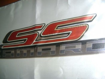 Camaro SS 로고 20x30