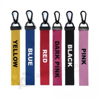 Custom Key Chain Keyring Luggage Personalised Name Text Tag Zipper Pull Bag