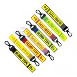 Gruppo sanguigno Catena Portachiavi Bagagli Tag Zipper Pull Bag Portachiavi