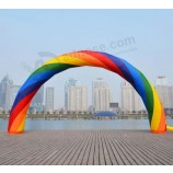 Brand New Discount 40ft*20ft D=12M/40ft inflatable Rainbow arch Advertising 12M