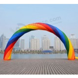 Brand New Sconto 40ft * 20ft D = 12M / 40ft gonfiabile arcobaleno arco Pubblicità 12M