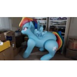 Gonflable Rainbow Dash MLP Jouet géant sur mesure utilisé grand rare poney cheval