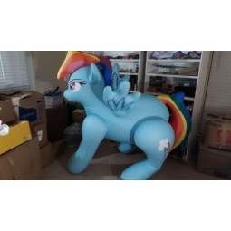 Inflatable Rainbow Dash MLP Custom made giant toy used big rare Pony Horse