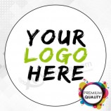 LOGO afgedrukt ronde Stickers - aangepaste Logo etiketten - portoetiketten - gepersonaliseerd