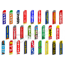 gebrauchtwagen werbung feder flagge swooper flattern schild banner handel ins hybrid