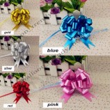 Grand Pull Bows 50mm Mariage Voiture Cadeau Wrap Party Fleuriste Poly Ribbon