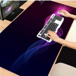 Nouveau tapis de souris de jeu étendu de grande taille clavier de bureau tapis doux épais