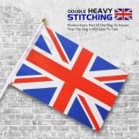 50pcs Union Jack Flagge kleine Hand Winken Platin Jubiläum Party Straße Dekor