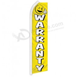 Warranty Swooper Feather Flutter Advertising Car Dealership Flag