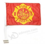 Feuerwehr Autoscheibe Fahrzeugflagge 12