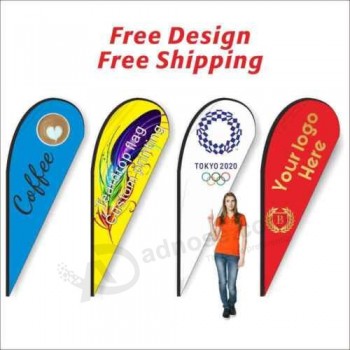 Cheapest Feather & Teardrop Flags £ 64 gratis pali basi consegna opera d'arte design
