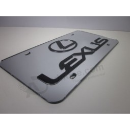 Lexus Chrom Spiegel Nummernschild Auto Tag