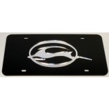 IMPALA Chrome Miroir Plaque d’immatriculation Auto Tag Chevy