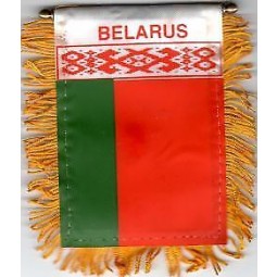 Weißrussland Mini Banner Flagge großartig FÜR AUTO & Zuhause Fenster Spiegel Aufhängen