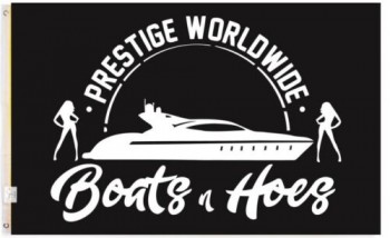 3x5FT Prestige Bandera Mundial Barcos n Azadas Dormitorio Decoración Funny Man Cueva