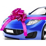 Joyeux anniversaire voiture arc doux 16 grande voiture tirer arc géant voiture cadeau emballage arc avec 20 pieds voiture ruban de voiture pour les décorations de voiture de fête d