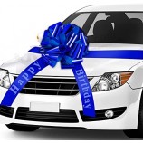 joyeux anniversaire voiture arc grande voiture ruban arc grand cadeau emballage arc arc géant pour voiture décoratif énorme tirer arc pour Noël