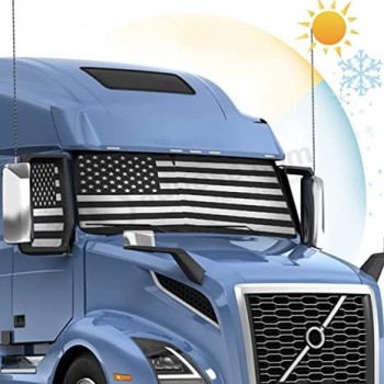 Semi Truck Zonnescherm voor Voorruit en Zijruit - Intrekbaar Zonnescherm Blocker Zonnestralen