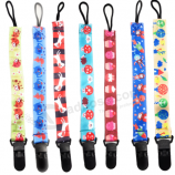 SPIRIUS Pinces à tétine, support/sucette/tétine/chaîne garçons filles bébé sangle pour bébé