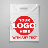 개인화 된 캐리어 가방 사용자 정의 인쇄 비닐 봉투 POLYTHENE SHOP 로고