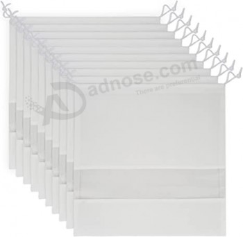 10pcs tessuto non tessuto antipolvere borsetta stoccaggio organizzatore coulisse borsa copertura antipolvere media