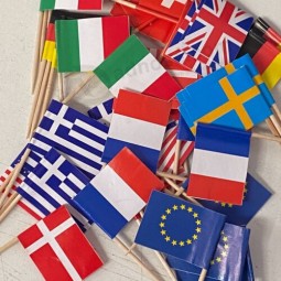 50/100x mini amerika deutschland flagge zahnstocher cupcake cocktail sticks essen flaggen