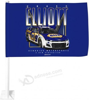 Chase Elliott Car Flag 12x18 inch Car Window Flags Double Sided Printing Banner Compatible for All Cars with high quality and any size