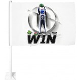 Ross Chastain Bandera de coche Banderas de ventana de coche de 12x18 pulgadas Banner de impresión a doble cara Compatible con todos los coches de alta calidad y cualquier tamaño