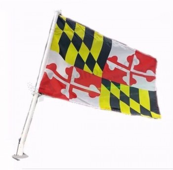 Maryland Car Window or Wall Flag 12" x 18" with high quality and any size