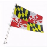 Ventana de automóvil de Maryland o bandera de pared de 12 
