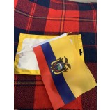 Drapeau 12x18 voiture fenêtre véhicule 12 « x18 » Bandera para carro Équateur avec haute qualité et n’importe quelle taille