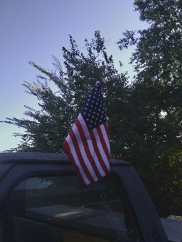US Window Car Flags:3つのパレードフラッグ、高品質で任意のサイズの米国からの無料の1stクラス配送