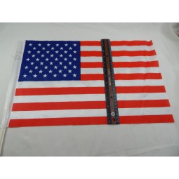 2x USA American Bandera 자동차 창문 깃발 12
