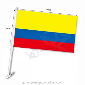 Personalizado Todos los países Inglaterra Mini coche en blanco Concesionario Banderas de coche