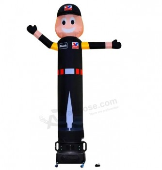 3m風変わりなインフレータブルチューブマンエアダンサー屋外広告は、ブロワー付き少年スカイダンサーを使用しました