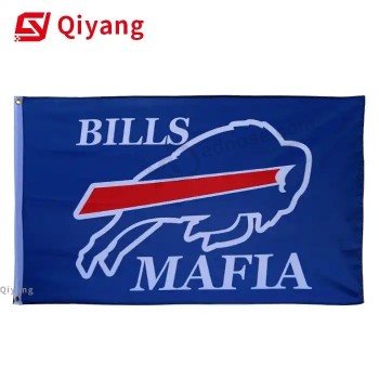 Bandera de impresión térmica de la impresión térmica del logotipo personalizado de los 3X5 pies de la publicidad promocional
