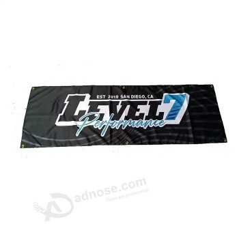2023 Nuevo producto 180x60cm Sublimación Impresión digital de logotipo Tela de poliéster Comercio Deportes Banderas y pancartas Nobori personalizadas