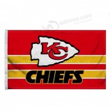 3x5ft Kansas City Chiefs Digitale Druk Sport Team Vlaggen
