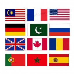 Wholesale Custom Countries Bunting Polyester Afghanistan Print Cheap All National Flag