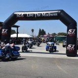 インフレータブルアーチ自転車インフレータブルフィニッシュラインアーチアーチインフレータブルレースアーチウェイカスタムプリントロゴ